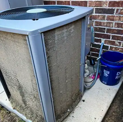 If your HVAC unit looks like this, you need to call Empire Heating & Air!
